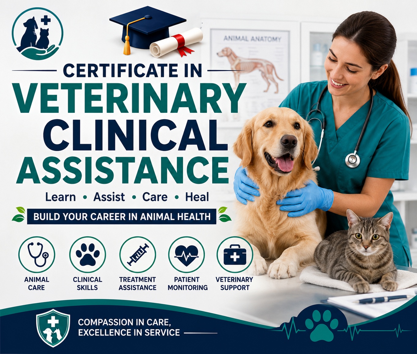Certificate in Veterinary Clinical Assistance