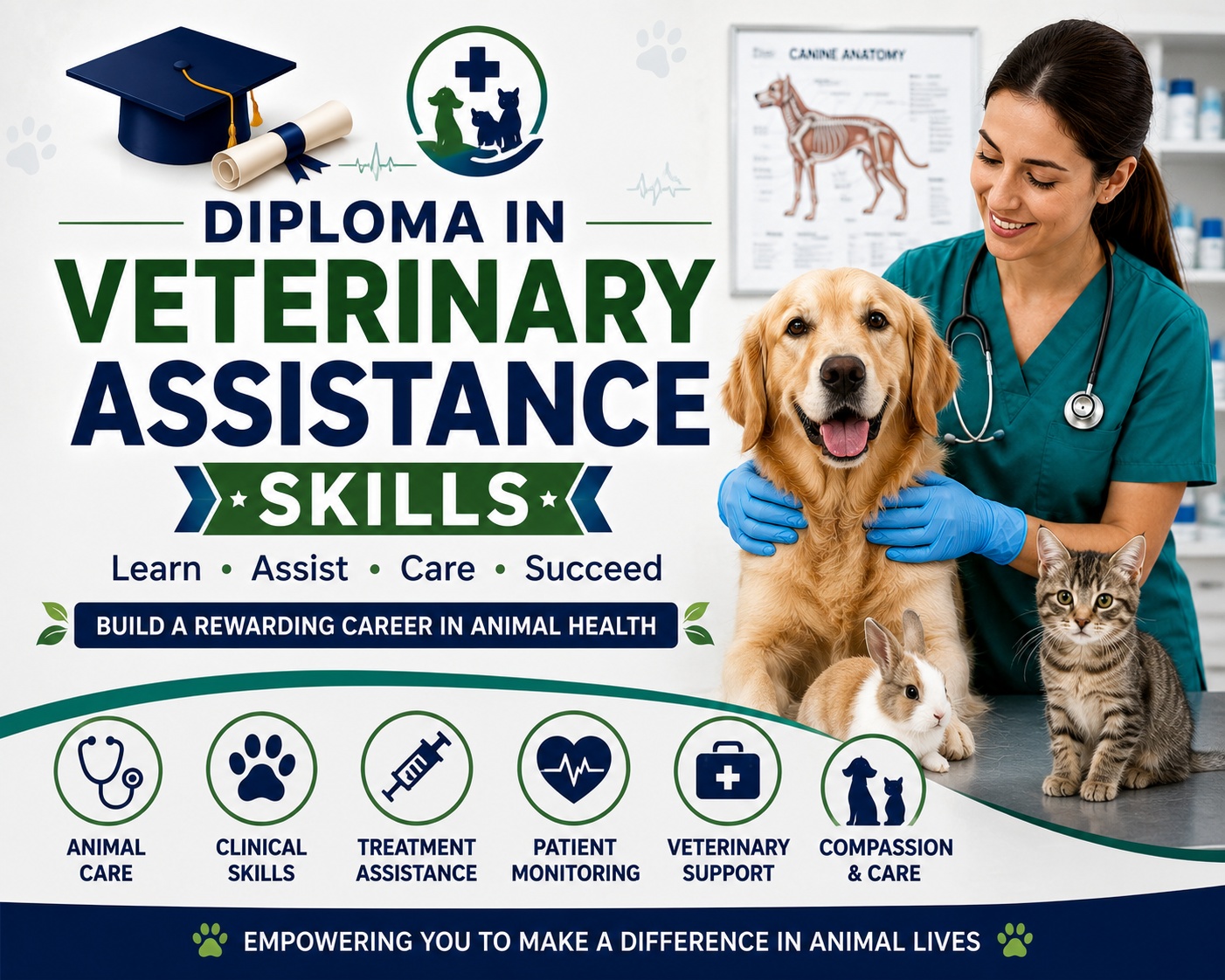 Diploma in Veterinary Assistance Skills