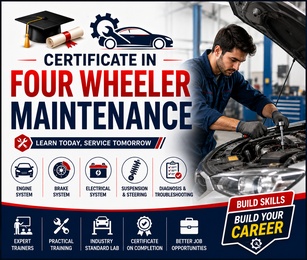 Certificate in Four Wheeler Maintenance