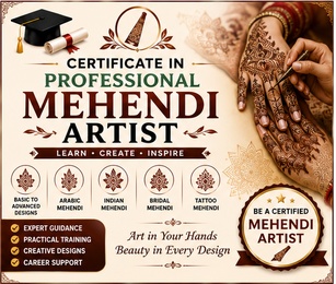 Certificate in Professional Mehendi Artist