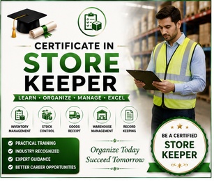 Certificate in Store Keeper